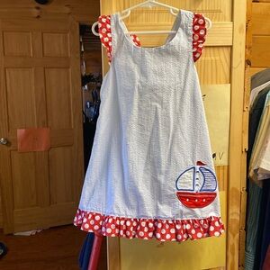 Beautiful sail boat dress